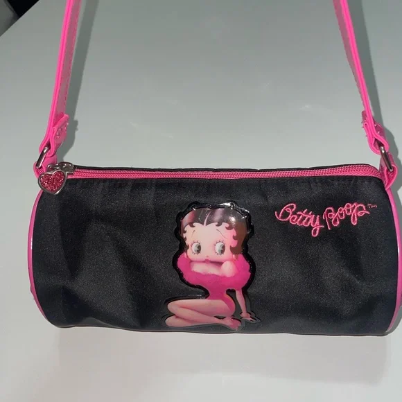 Vintage 2000s Betty Boop barrel bag - Picture 2 of 4